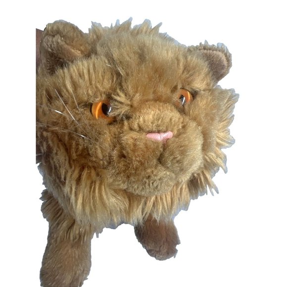 Vintage Crookshanks Plush Hermoine's Cat 14"  Wizarding World Ginger Himalayan - Picture 1 of 14